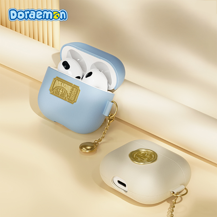 Rock - Case Doraemon Airpods 3 Leather - Blue 1 case doraemon airpods 3 leather gray 41